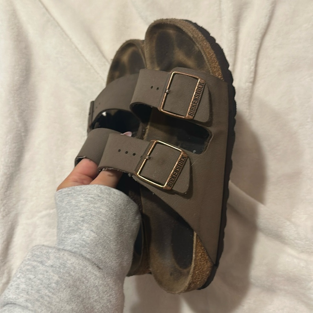 Birkenstocks worn